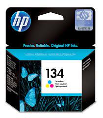 HP 134 Tri-color Ink Cartridge